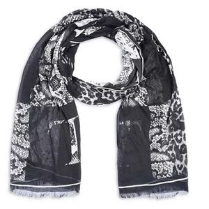 NWOT All Saints Women’s Noche‎ Check Oblong Scarf